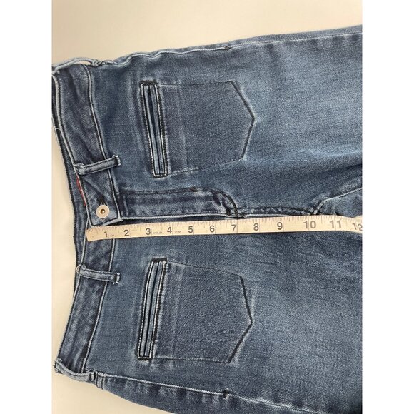 Pilcro & the Letterpress High-Rise Womens Bootcut Jeans Size 27 Dark Wash - Picture 4 of 10